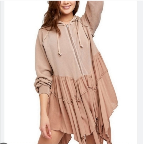 FINAL PRICE! RARE Free People Ruffle Jacket - Picture 3 of 8